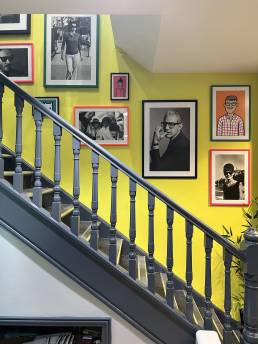 Custom frame display and retail interior design for The Oculist